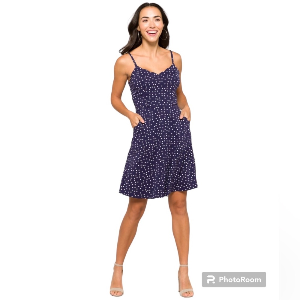 41 Hawthorn Beatriz Scallop Detail Dress Sz L